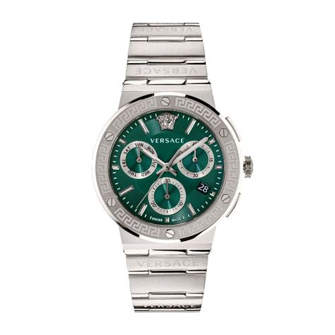 versace gr|versace green face watch.